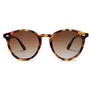 🕶Tortoise Brown Round Polarized Sunglasses for Women Men Classic Vintage